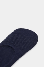 Однотонні текстуровані шкарпетки-сліди