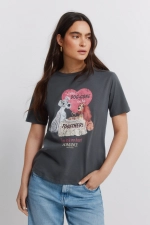 Футболка з коротким рукавом і малюнком