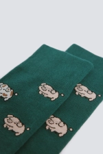 Довгі шкарпетки з принтом