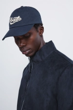 Стьобана куртка з ефектом замші