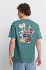 Футболка с логотипами Springfield