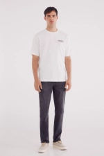 Темно-серые джинсы slim fit