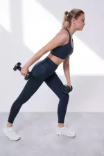 Спортивний бюстгальтер 4D Stretch синього кольору