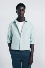 Рубашка Оксфорд с воротником на пуговицах