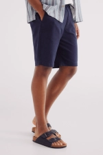 Лляні шорти-бермуди Slim fit