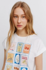 Футболка з коротким рукавом і малюнком