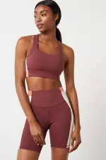 Спортивний бюстгальтер бордового кольору 4D Stretch