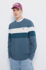 Футболка з довгим рукавом та вставками