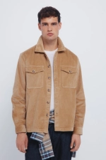 Вельветова сорочка-куртка