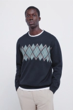 Свитер жаккардовый рождественский