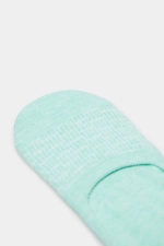 Однотонные текстурированные носки-следы