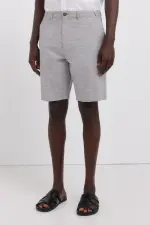 Бермуды шамбре comfort slim fit