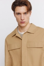 Бавовняна сорочка-куртка