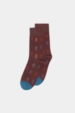 Шкарпетки з візерунком сосен