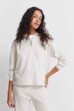 Світшот із коміром на блискавці