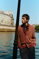 Структурний кардиган на ґудзиках