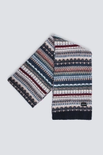 Різнокольоровий жакардовий шарф