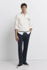 Брюки чинос из вельвета кроя slim fit