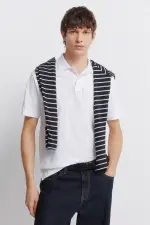 Базовое поло Springfield Regular Fit