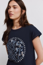 Футболка з коротким рукавом і малюнком