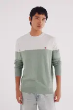 Базовый джемпер колор-блок