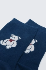 Довгі шкарпетки з ведмедем