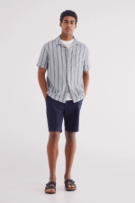 Лляні шорти-бермуди Slim fit
