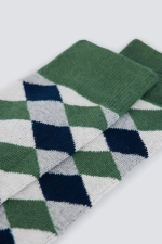 Носки с принтом в виде ромбов