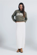 Юбка миди-карандаш