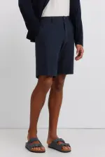 Бермуды добби с льном comfort fit
