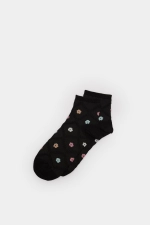 Шкарпетки з квітковим рельєфом