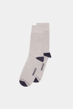 Базові довгі однотонні бавовняні шкарпетки