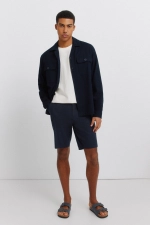 Бермуди доббі з льоном comfort fit