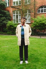 Легка парка-тренч