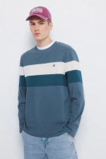 Футболка з довгим рукавом та вставками