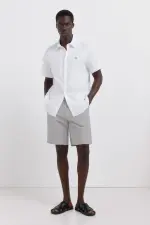 Бермуды шамбре comfort slim fit