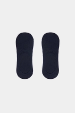Однотонные текстурированные носки-следы