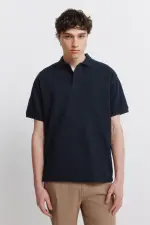 Фактурное поло regular fit
