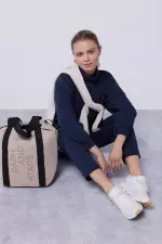 Синій м'який світшот
