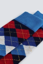 Шкарпетки з ромбоподібним візерунком