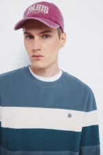 Футболка з довгим рукавом та вставками