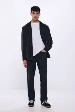 Джинсы Regular fit черного цвета