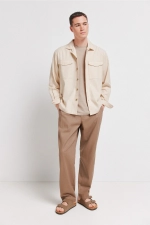 Рубашка - куртка свободного кроя