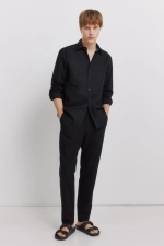 Брюки чиноиз льна