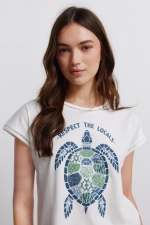 Футболка з коротким рукавом і малюнком