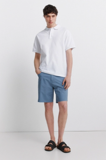 Фактурне поло regular fit
