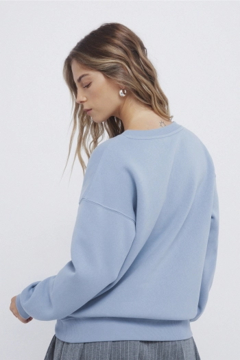 Свитшот с графическим принтом