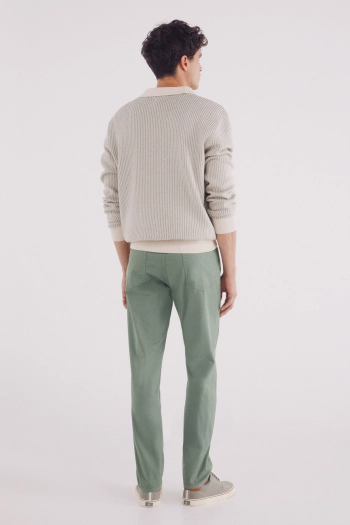 Брюки Slim fit с 5 карманами