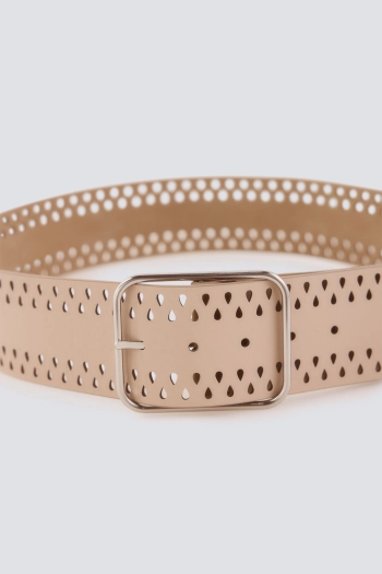 Широкий замшевий ремінь