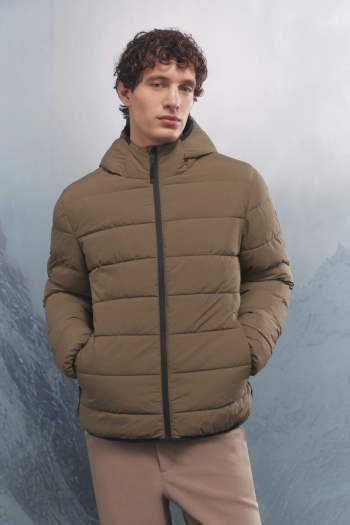 Утеплена куртка-пуховик